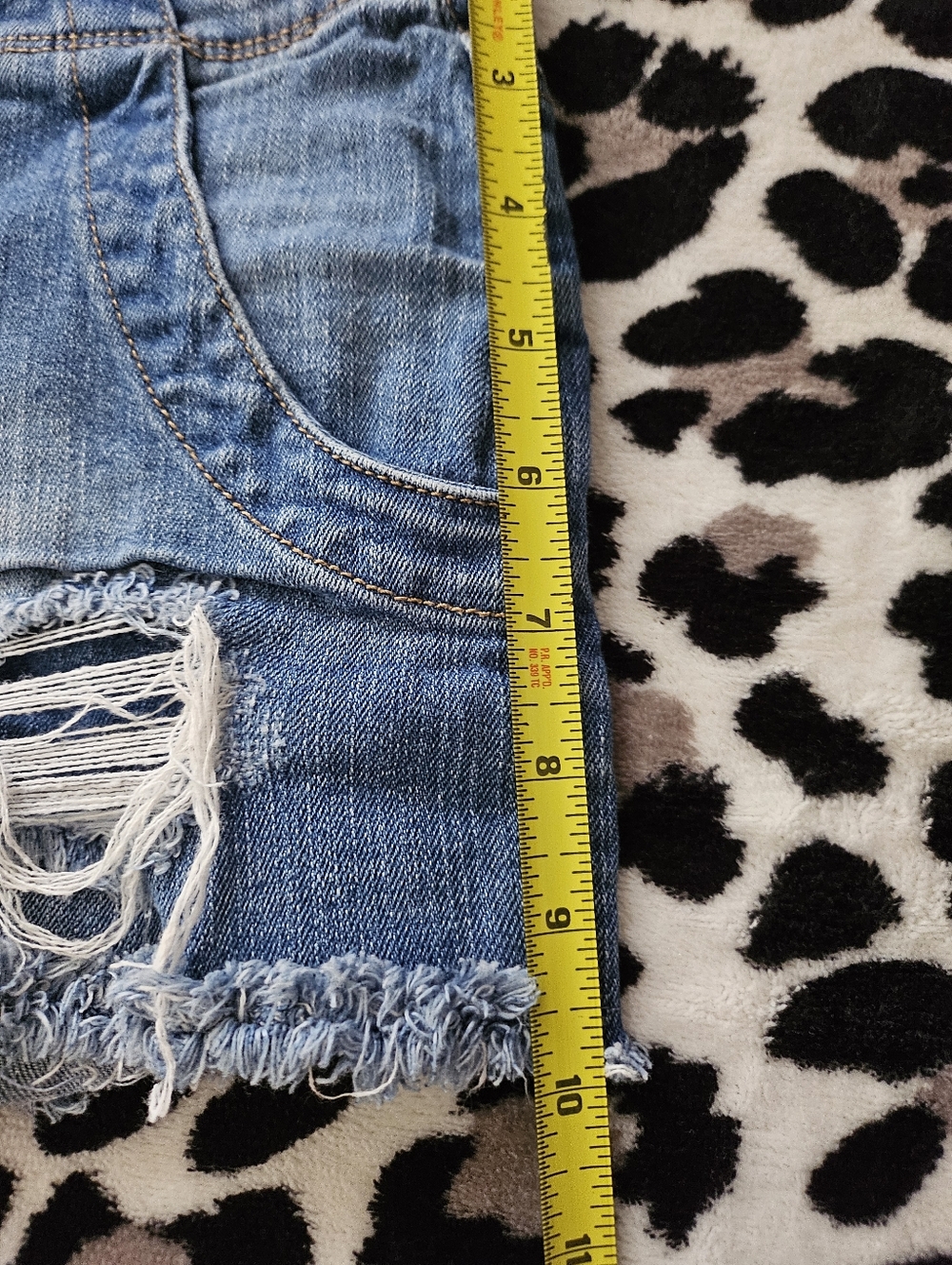 Y2K Boom Boom Jeans Vintage Denim Low Waist Shorts Cotton Womens 11, 29 in waist - Picture 8 of 9